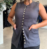 HOS - BUTTON UP VEST